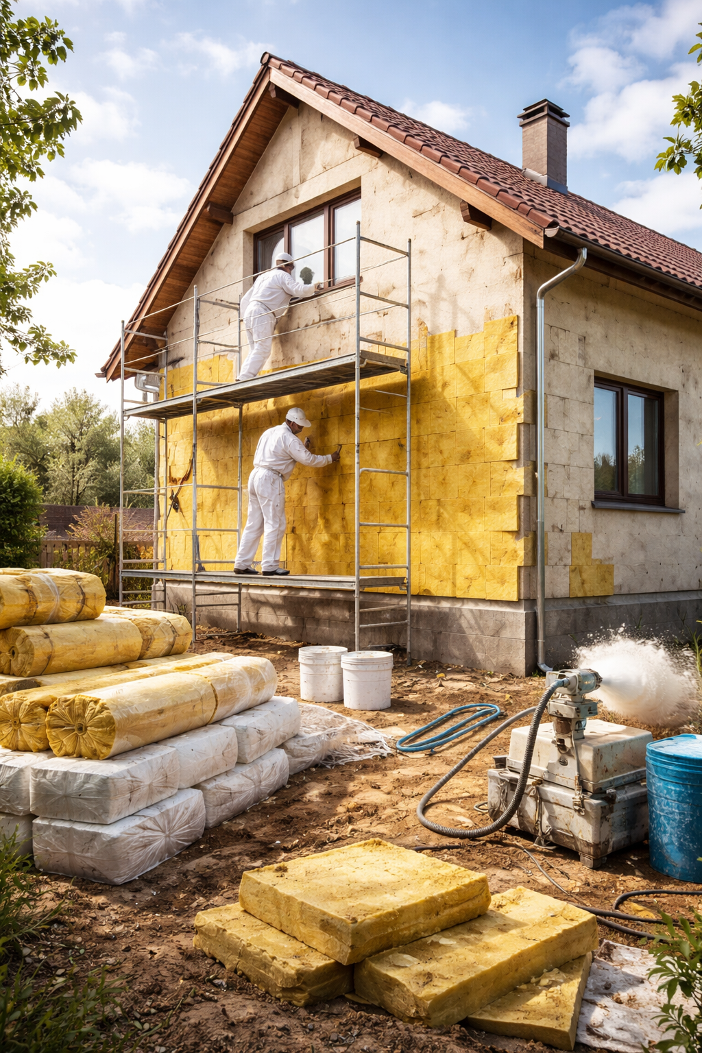 Профессиональное утепление домов в Стерлитамаке — тепло, надежность, экономия