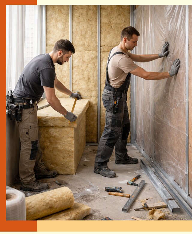 Профессиональное утепление лоджии в Стерлитамаке эффективно и надежно