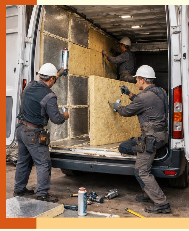 Утепление фургона-рефрижератора в Стерлитамаке для сохранения температуры