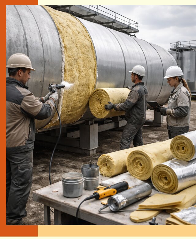 Утепление цистерны в Стерлитамаке — утеплители и монтаж под ключ
