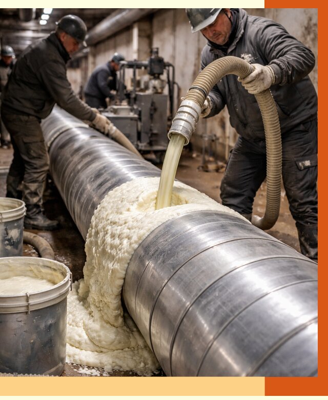 Утепление теплотрассы жидкой теплоизоляцией в Стерлитамаке от 4326 руб. | ТепломастерСтм